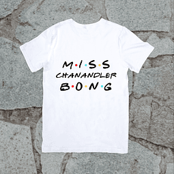 Polera - Friends - Miss Chanandler Bong