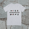 Polera - Friends - Miss Chanandler Bong