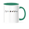 Taza Asa y Borde Color - Friends