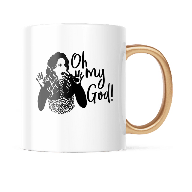 Taza Asa Dorada - Friends - Janice: Oh My God!