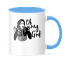 Taza Asa y Borde Color - Friends - Janice: Oh My God!