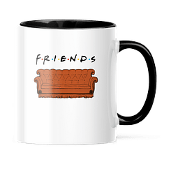 Taza Asa y Borde Color - Friends - Couch