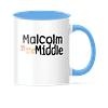 Taza Asa y Borde Color - Malcolm In The Middle