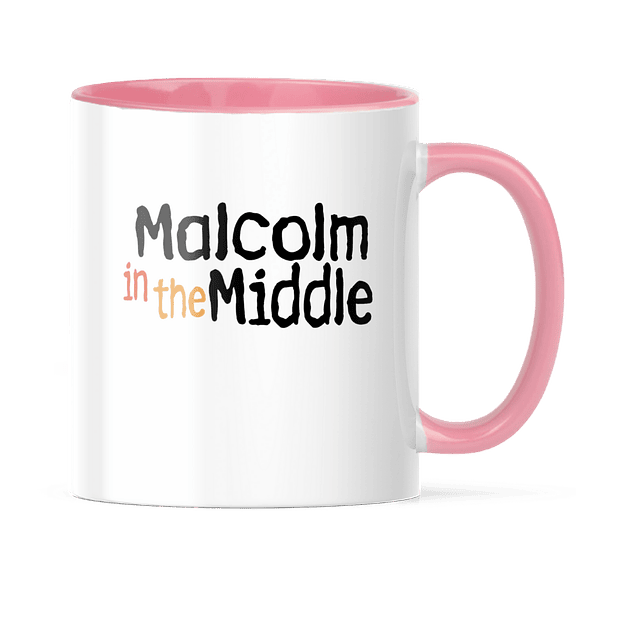 Taza Asa y Borde Color - Malcolm In The Middle