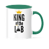 Taza Asa y Borde Color - Bones - King of the Lab