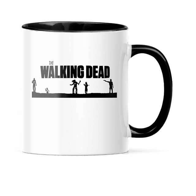 Taza Asa y Borde Color - The Walking Dead 2