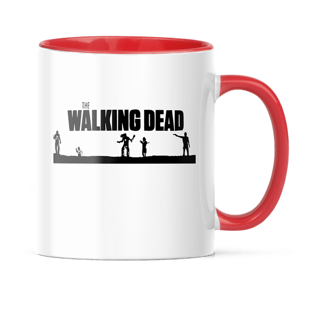 Taza Asa y Borde Color - The Walking Dead 2