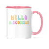 Taza Asa y Borde Color - That '70s Show - Hello Wisconsin