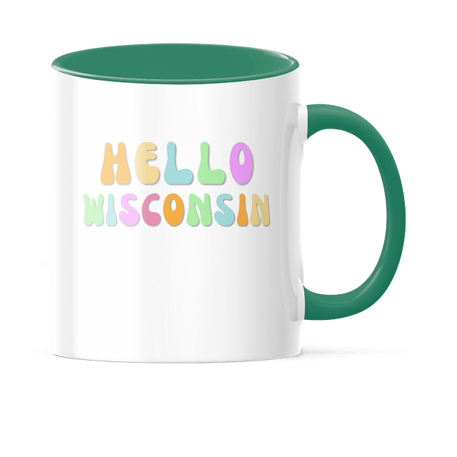 Taza Asa y Borde Color - That '70s Show - Hello Wisconsin