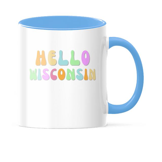 Taza Asa y Borde Color - That '70s Show - Hello Wisconsin