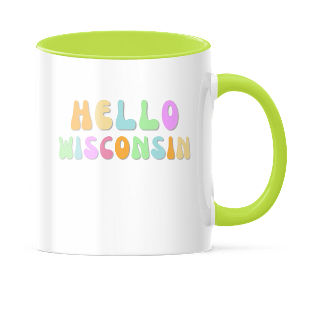 Taza Asa y Borde Color - That '70s Show - Hello Wisconsin