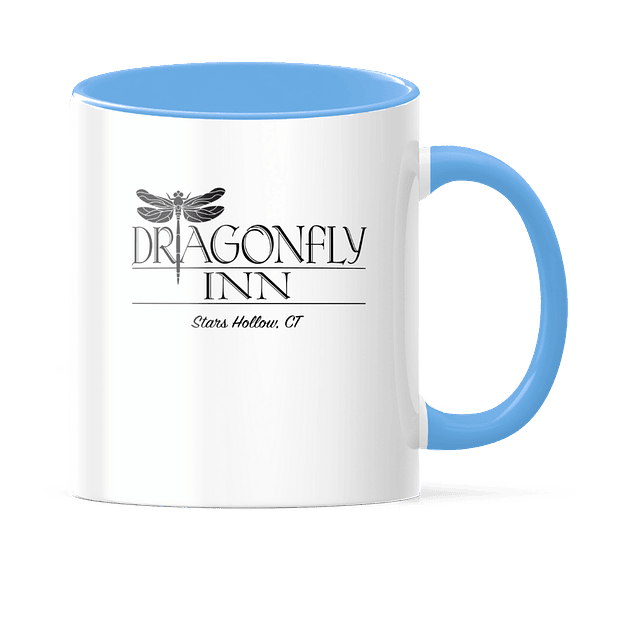 Taza Asa y Borde Color - Gilmore Girls - Dragon Fly Inn