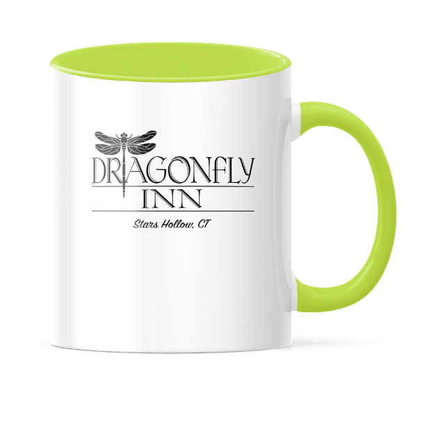 Taza Asa y Borde Color - Gilmore Girls - Dragon Fly Inn