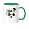 Taza Asa y Borde Color - Gilmore Girls - I Drink Coffee Like A Gilmore Girl