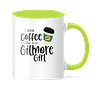 Taza Asa y Borde Color - Gilmore Girls - I Drink Coffee Like A Gilmore Girl