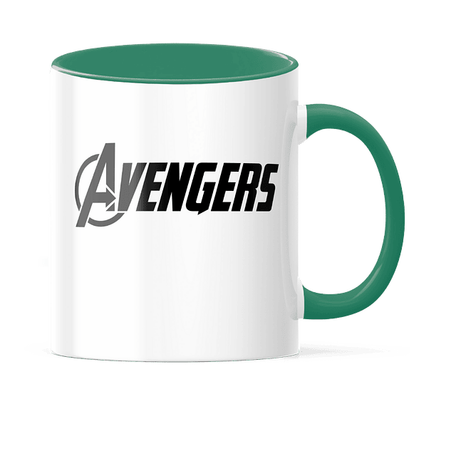 Taza Asa y Borde Color - Avengers