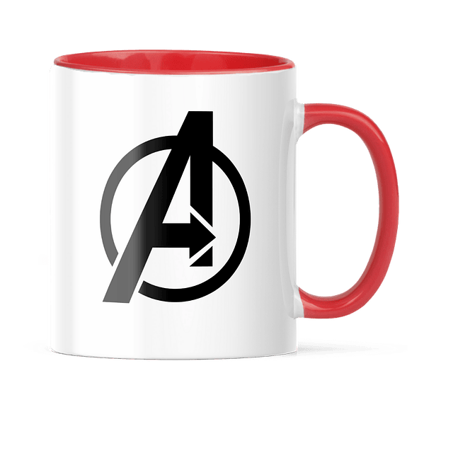 Taza Asa y Borde Color - Avengers - A