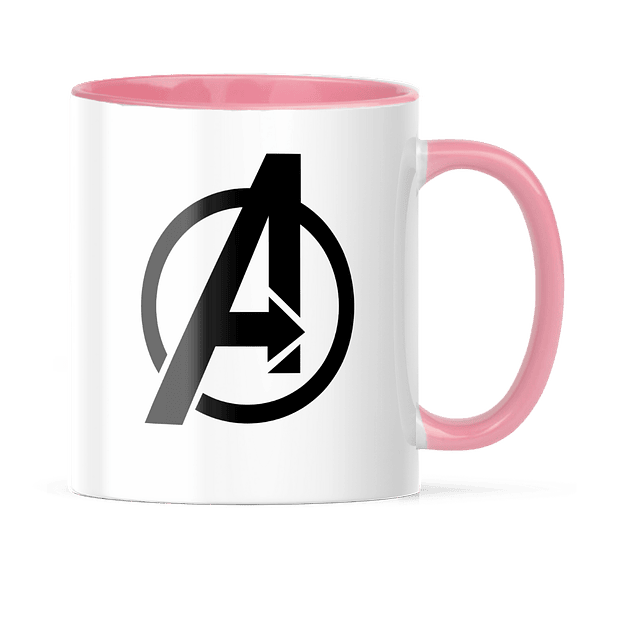 Taza Asa y Borde Color - Avengers - A