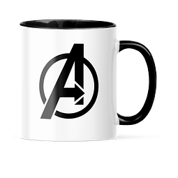 Taza Asa y Borde Color - Avengers - A