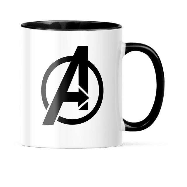 Taza Asa y Borde Color - Avengers - A