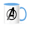 Taza Asa y Borde Color - Avengers - A