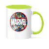 Taza Asa y Borde Color - Marvel