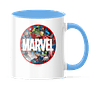 Taza Asa y Borde Color - Marvel