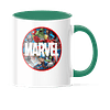 Taza Asa y Borde Color - Marvel