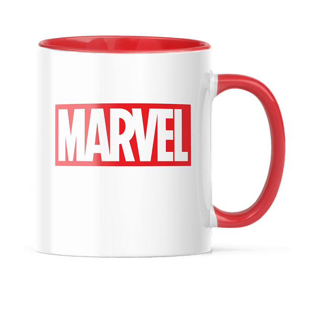 Taza Asa y Borde Color - Marvel 2