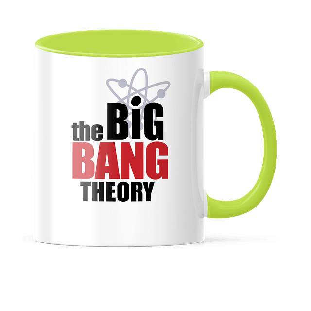 Taza Asa y Borde Color - The Big Bang Theory