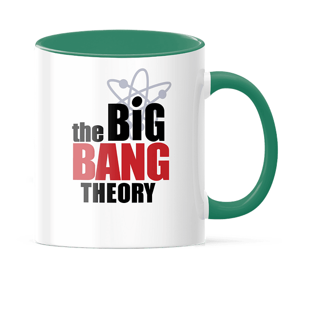 Taza Asa y Borde Color - The Big Bang Theory