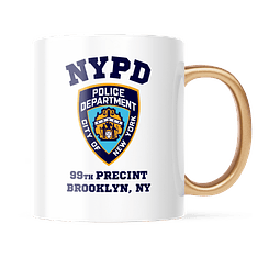 Taza Asa Dorada - Brooklyn Nine-Nine - Nypd 99th Precint