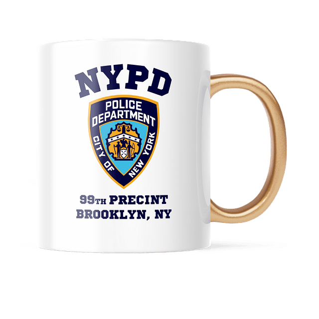Taza Asa Dorada - Brooklyn Nine-Nine - Nypd 99th Precint