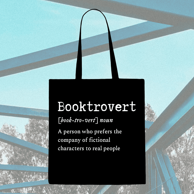 Tote Bag - Booktrovert