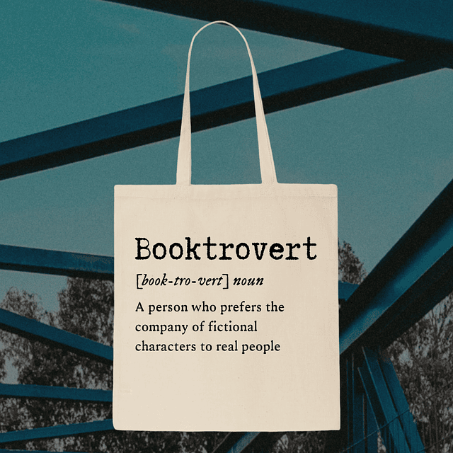 Tote Bag - Booktrovert