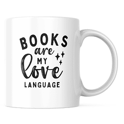 Taza - Books Are My Love Language