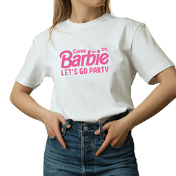Polera - Barbie - Come On Barbie Let's Go Party