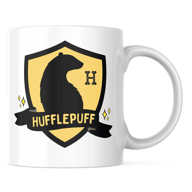 Taza - Harry Potter - Escudo Hufflepuff