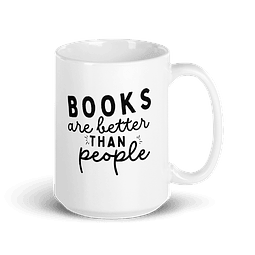 Tazón - Books Are Better Than People