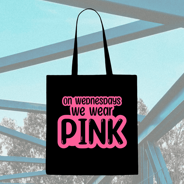 Tote Bag - Mean Girls - On Wednesday We Wear Pink