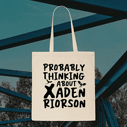 Tote Bag - Fourth Wing - Xaden Riorson