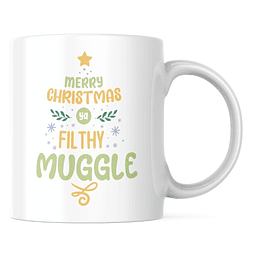 Taza - Harry Potter - Merry Christmas Ya Filthy Muggle