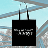 Tote Bag - The Hunger Games - Stay With Me