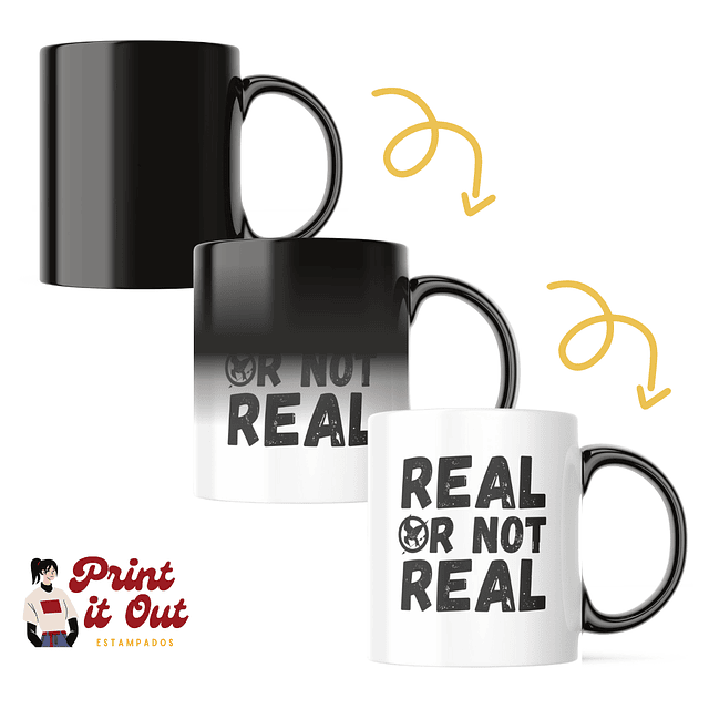 Taza Mágica - The Hunger Games - Real Or Not Real