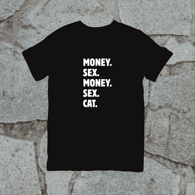 Polera - Crepúsculo - Twilight - Money Sex Money Sex Cat