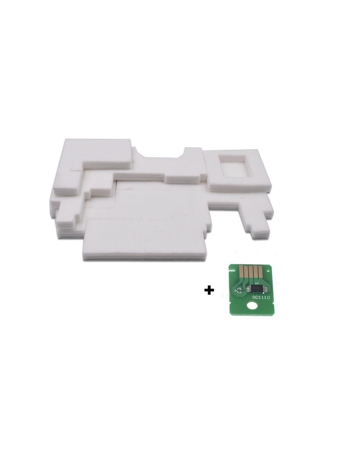 Almohadillas + Chip MC-G02 Alternativos para Cartucho Mantenimiento CANON  G2160 G3160 G3060 510 / 610  1