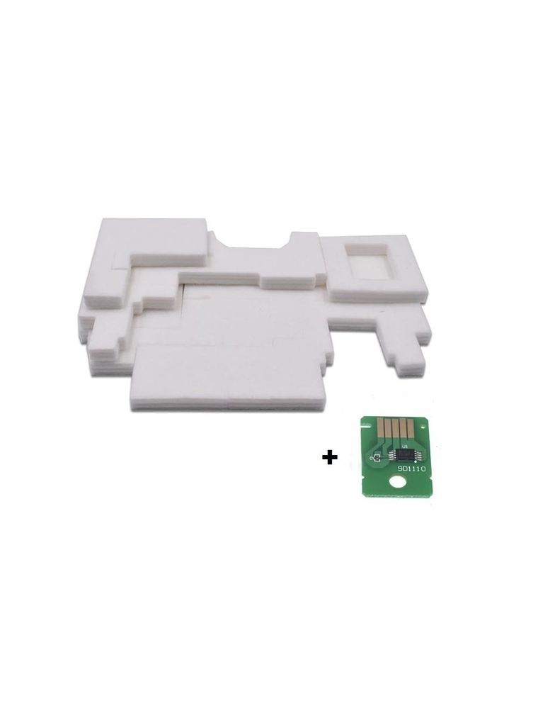 Almohadillas + Chip MC-G02 Alternativos para Cartucho Mantenimiento CANON  G2160 G3160 G3060 510 / 610  1