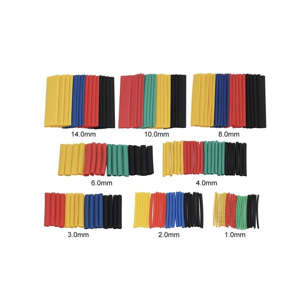 KIT TUBOS TERMORETRACTIL TERMOENCOGIBLE 328 PIEZAS 1