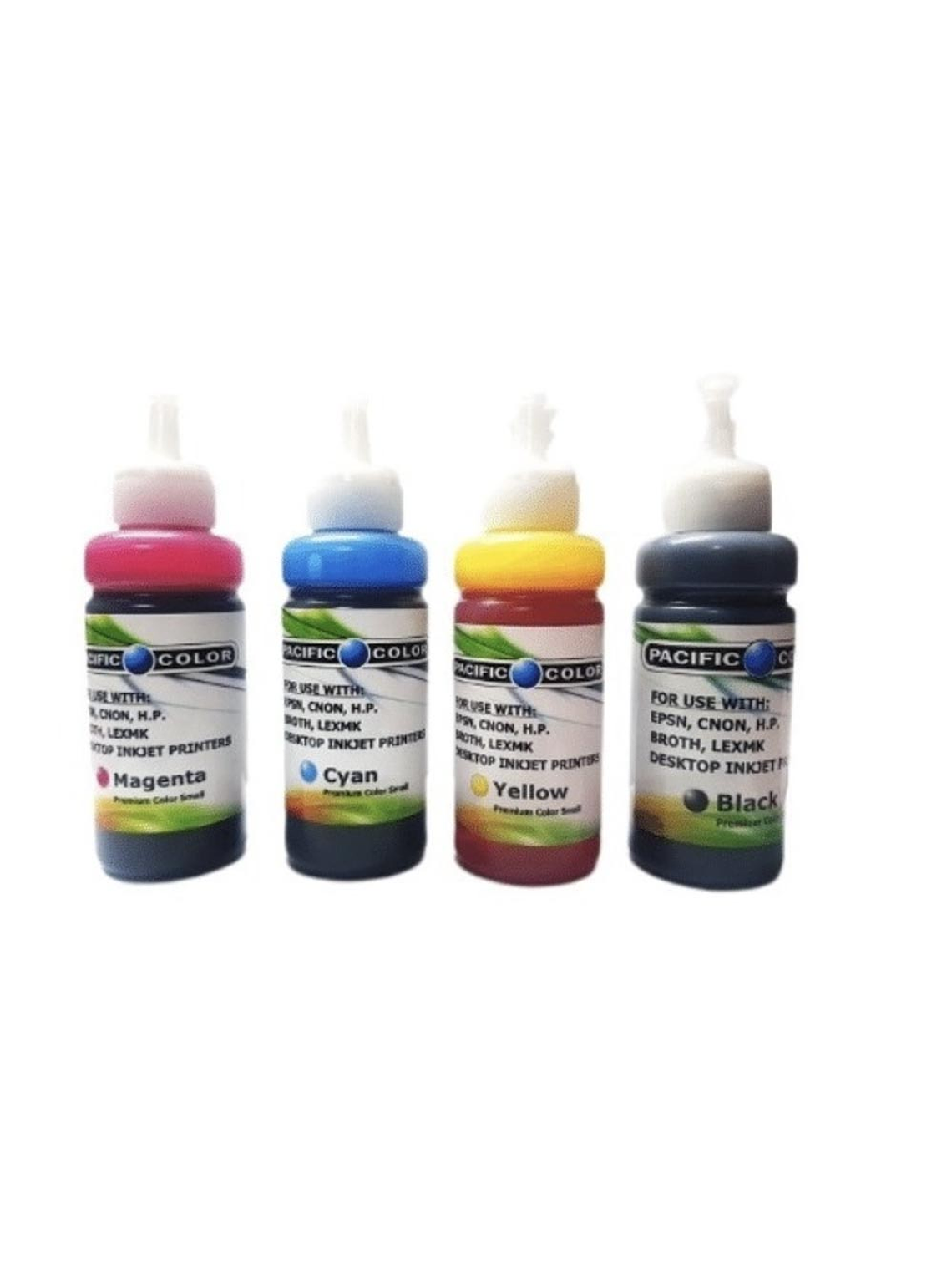 Pack Tinta Universal Para Impresoras Hp Canon Epson Brother Lexmark 1