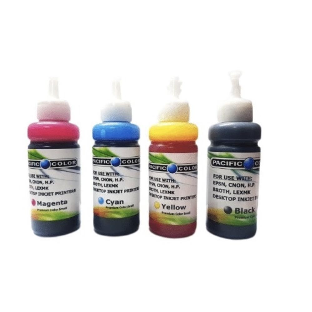 Pack Tinta Universal Para Impresoras Hp Canon Epson Brother Lexmark 1